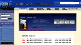 What Chicagodentalsupply.com website looked like in 2018 (6 years ago)