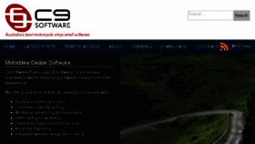 What C8software.com.au website looked like in 2018 (6 years ago)