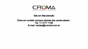 What Cromart.com.br website looked like in 2018 (6 years ago)