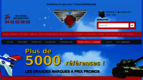 What Comptoirdelamaquette.fr website looked like in 2018 (6 years ago)