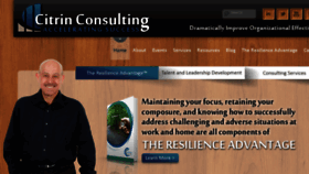 What Citrinconsulting.com website looked like in 2018 (6 years ago)