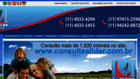 What Consultealider.com.br website looked like in 2018 (6 years ago)
