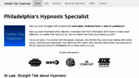 What Centercityhypnosis.com website looked like in 2018 (6 years ago)