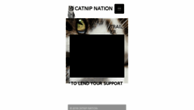 What Catnipnation.com website looked like in 2018 (6 years ago)