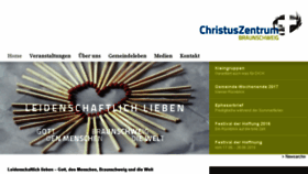 What Christuszentrum-bs.de website looked like in 2018 (6 years ago)