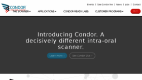 What Condorscan.com website looked like in 2018 (6 years ago)