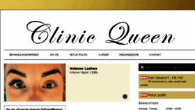 What Clinicqueen.dk website looked like in 2018 (6 years ago)