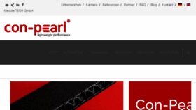 What Con-pearl.de website looked like in 2018 (6 years ago)