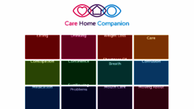 What Carehomecompanion.uk website looked like in 2018 (6 years ago)