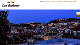 What Casabalthazarlisbon.com website looked like in 2018 (6 years ago)