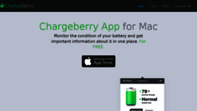 What Chargeberry.com website looked like in 2018 (6 years ago)