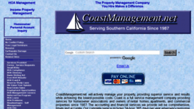 What Coastmanagement.net website looked like in 2018 (6 years ago)