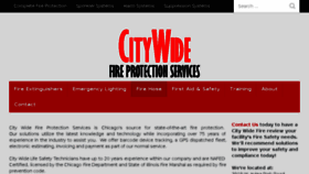 What Citywidefire.com website looked like in 2018 (6 years ago)