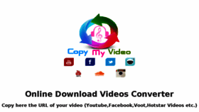 What Cpmyvideo.com website looked like in 2018 (6 years ago)