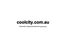 What Coolcity.com.au website looked like in 2018 (6 years ago)