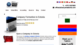 What Companyincorporationestonia.com website looked like in 2018 (6 years ago)