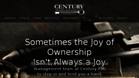 What Centurypmi.com website looked like in 2018 (6 years ago)