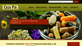What Casapia.com website looked like in 2018 (8 years ago)