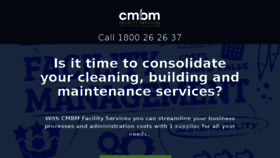 What Cmbm.com.au website looked like in 2018 (6 years ago)