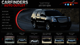 What Carfindersautooutlet.com website looked like in 2018 (6 years ago)