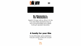 What Cowlampfilms.com website looked like in 2018 (6 years ago)