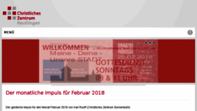 What Czr.de website looked like in 2018 (6 years ago)