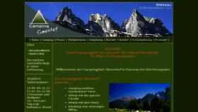 What Camping-simonhof.de website looked like in 2018 (6 years ago)