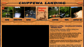 What Chippewalanding.com website looked like in 2018 (6 years ago)