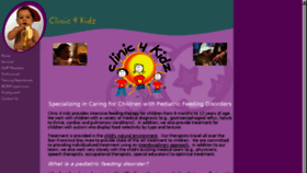 What Clinic4kidz.com website looked like in 2018 (6 years ago)