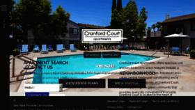 What Cranfordcourtapts.com website looked like in 2018 (6 years ago)