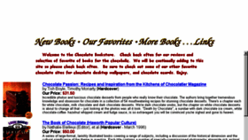What Chocolatebookstore.com website looked like in 2018 (6 years ago)