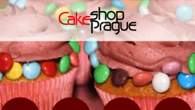 What Cakeshopprague.cz website looked like in 2018 (6 years ago)