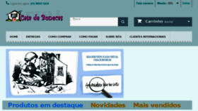 What Casadebonecas.net.br website looked like in 2018 (6 years ago)