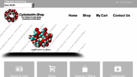 What Cyclodextrin-shop.com website looked like in 2018 (6 years ago)