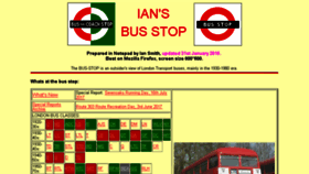 What Countrybus.org website looked like in 2018 (6 years ago)