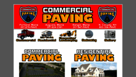What Commercialpaving.biz website looked like in 2018 (6 years ago)