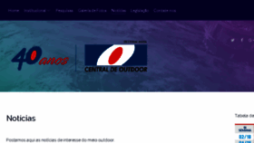 What Centraldeoutdoor-ba.com.br website looked like in 2018 (6 years ago)