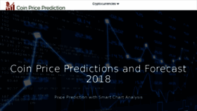 What Coinpriceprediction.net website looked like in 2018 (6 years ago)