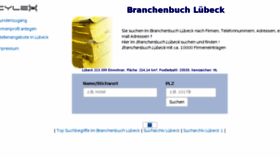What Cylex-branchenbuch-luebeck.de website looked like in 2018 (6 years ago)