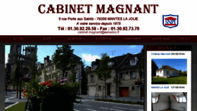 What Cabinetmagnant.com website looked like in 2018 (6 years ago)