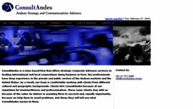 What Consultandes.com.pe website looked like in 2018 (6 years ago)