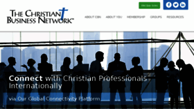 What Christianbusinessnetwork.com website looked like in 2018 (6 years ago)