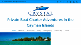 What Crystalcharters.com website looked like in 2018 (6 years ago)