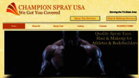 What Championsprayusa.com website looked like in 2018 (6 years ago)