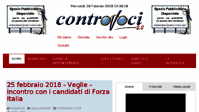 What Controvoci.com website looked like in 2018 (6 years ago)