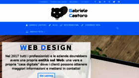 What Castoro.me website looked like in 2018 (7 years ago)
