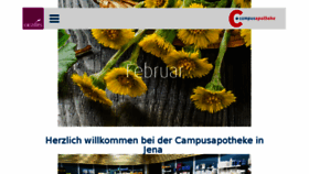 What Campusapotheke.de website looked like in 2018 (6 years ago)