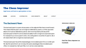 What Chessimprover.com website looked like in 2018 (6 years ago)
