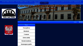 What Ckusolec.edu.pl website looked like in 2018 (6 years ago)
