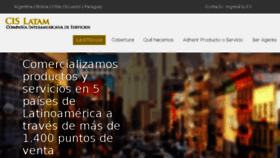 What Cislatam.com website looked like in 2018 (6 years ago)